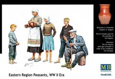 Citizenry East European Wwii Era - 1:35e - Master Box Ltd. 