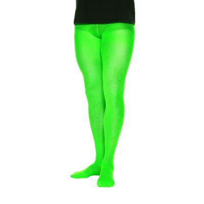 Collants opaques verts homme Taille Unique