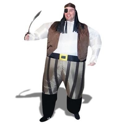 Costume De Pirate Gonflable Deguisement Avec Chapeau
