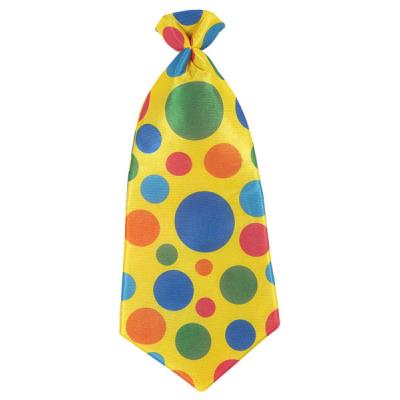 Cravate &agrave; pois clown adulte taille unique