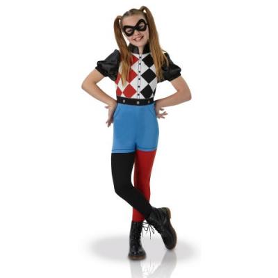 D&eacute;guisement dc super hero girls : harley quinn : 3/4 ans rubie's 