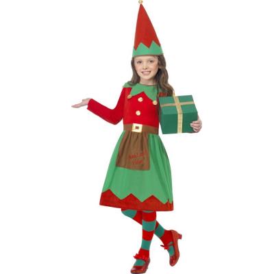 D&eacute;guisement elfe fille No&euml;l 10 &agrave; 12 ans