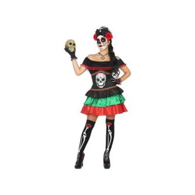 Atosa Mexican Skeleton Catrina Custom Noir XS-S