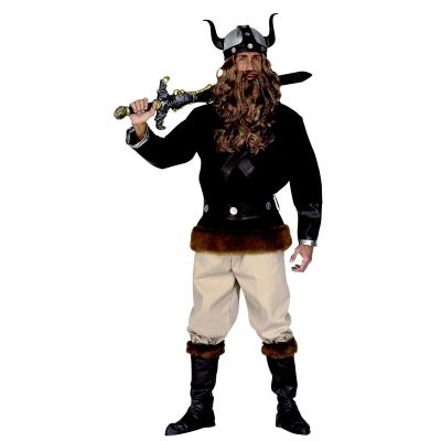 W WIDMANN- Costume Viking Adulte, 8233237, Marron, XL