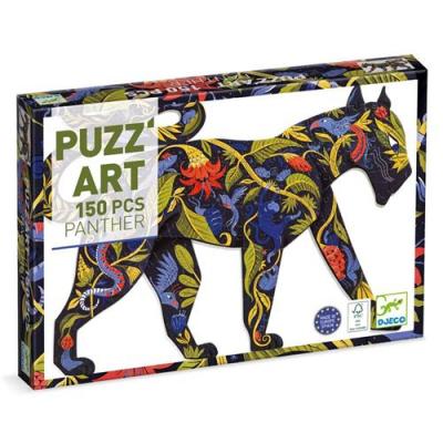 Puzzle 150 Pi&egrave;ces - Puzz'art - Black Panther - Djeco