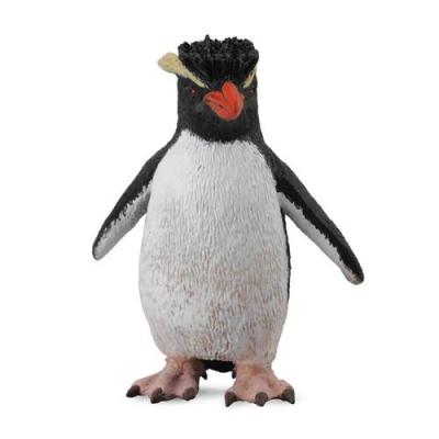 Collecta cr&eacute;atures marines : manchot des rochers 5 cm noir et blanc 