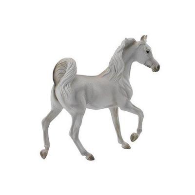 Figurine cheval arabe : jument gris figurines collecta 
