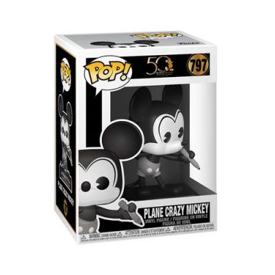 Figurine Funko Pop - Plane Crazy Mickey - Disney : Archives (797) - Pop Disney - Fu49889
