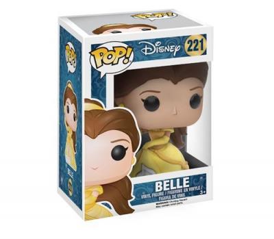 Figurine Disney - Belle Robe De Bal Sparkle Exclu Pop 10cm