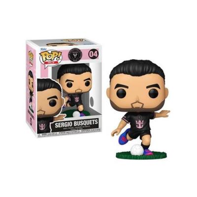 Figurine Funko Pop! N&deg;4 - Football - Inter Miami - Sergio Busquets (exterieur) 