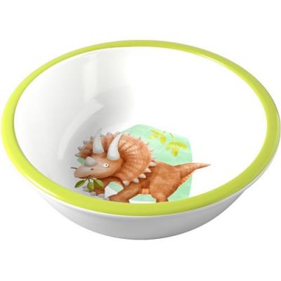 HABA 305146-Bol Dinos en m&eacute;lamine avec Motif Dinosaure pour Lave-Vaisselle-Ne Glisse Pas, 305146