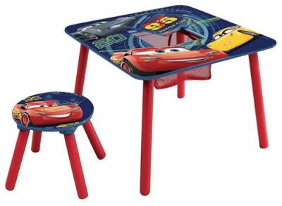 Fun House 712700 CARS Table de jeux avec un Tabouret pour enfant