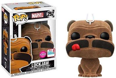 Funko Pop! Vinyl Pop! Marvel - Inhumans #257 Lockjaw (Flocked) (Fall Convention 2017)