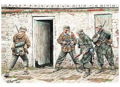 German Infantry, Western Europe, 1944-45 - 1:35e - Master Box Ltd. 
