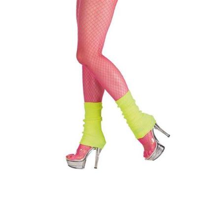 Jambi&egrave;res jaunes fluo pour adulte femme - Ext&eacute;rieur - &Agrave; partir de 3 ans - Rose