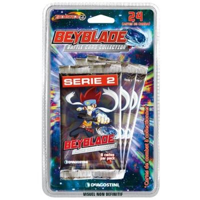 Jouceo Sas - Blbeytr2 - Jeu De Soci&eacute;t&eacute; - Blister Boosters - Battle Cards - Beyblade - S&eacute;rie 2