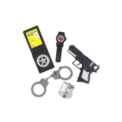 Smiffys Panoplie de policier avec arme, menottes, insigne et montre