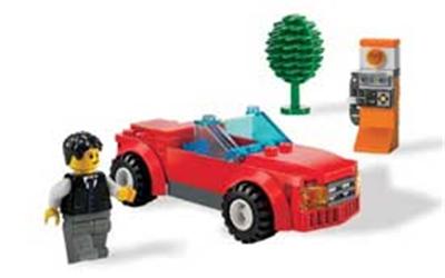 Lego - 8402 - Jeu de construction - City - Traffic - La d&eacute;capotable 
