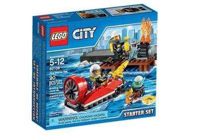 LEGO&reg; City 60106 Ensemble de d&eacute;marrage pompiers