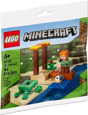 Lego Minecraft - La Plage De La Tortue (Polybag) - 30432