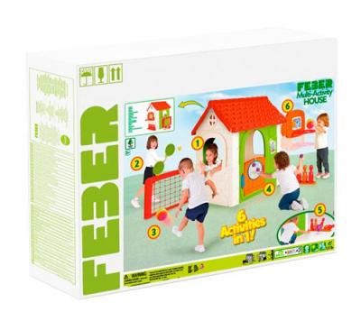 Maison de jardin Feber Activit&eacute;s Sportives avec accessoires