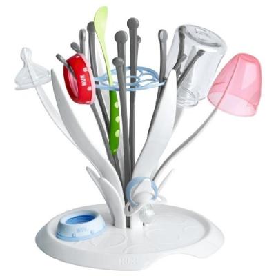 Nuk Multi Drying Rack System For Baby Bottles (White/ Grey)