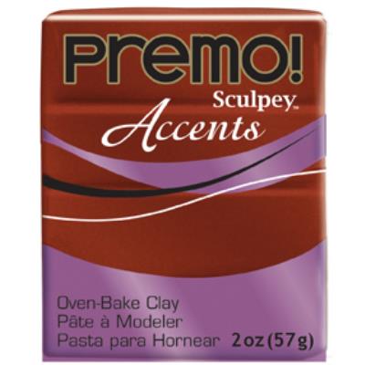 P&acirc;te Sculpey Premo Accent Bronze - 57g - Sculpey - couleur variant