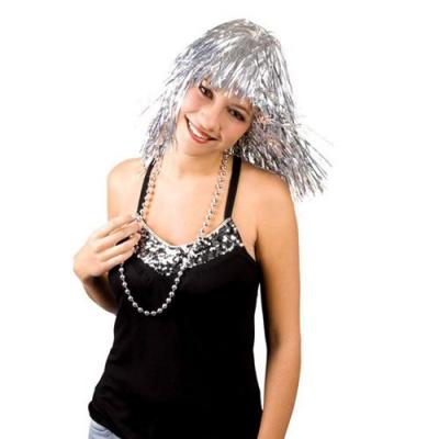 Boland - Perruque - Couleur m&eacute;tallique One Size argent
