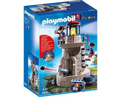 PLAYMOBIL 6680 Phare lumineux avec soldats
