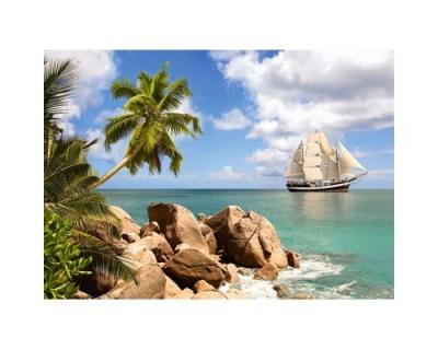 Puzzle 1500 pi&egrave;ces - Rivage paradisiaque