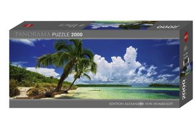 Puzzle panoramique 2000 pi&egrave;ces : Paradis aille Unique Coloris Unique