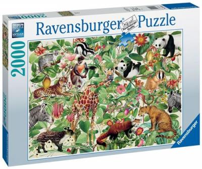 Puzzle 2000 pi&egrave;ces Ravensburger Jungle 
