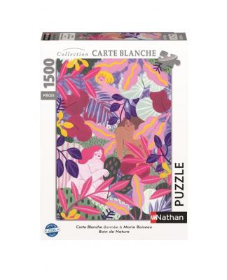 Puzzle Bain de Nature Marie Boiseau Collection Carte Blanche 1500 pi&egrave;ces