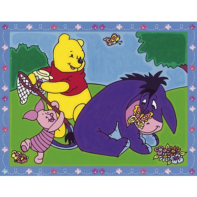 Ravensburger - Peinture au num&eacute;ro - Le joyeux printemps de Winnie