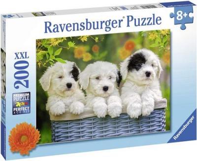 Puzzle 200 Pi&egrave;ces Pi&egrave;ces Xxl - Chiots En Peluche