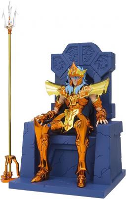 Figurine Saint Seiya Myth Cloth Ex - Poseidon With Throne Deluxe 18cm