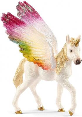 Licorne ail&eacute;e arc-en-ciel, poulain - Schleich