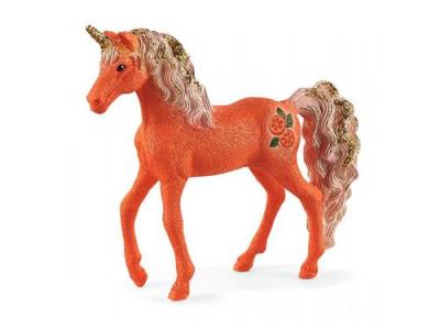 Schleich - Figurine licorne Bayala de collection Orange orange
