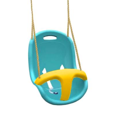 Si&egrave;ge b&eacute;b&eacute; - TRIGANO - Mod&egrave;le adaptable pour portique - Bleu - Jaune