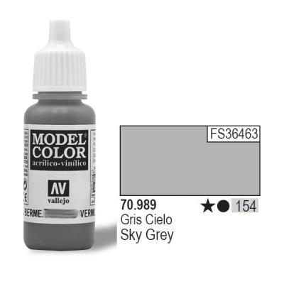 Gris Ciel 154 / 989 Pot De Peinture Acrylique 17ml - Prince August