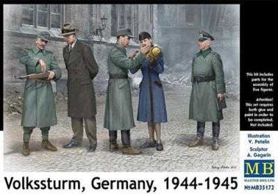 Volkssturm Germany, 1944-1945 - 1:35e - Master Box Ltd. 