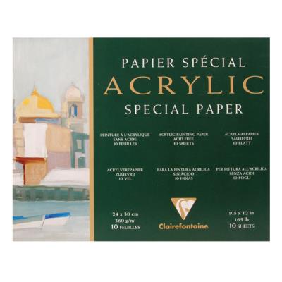 Bloc Acrylique 360g 24x30 10p Bloc Acrylique 360g 24x30 10p