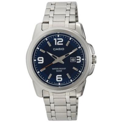 Casio Montre &eacute;l&eacute;gante MTP-1314D-2A, Bleu, Classique
