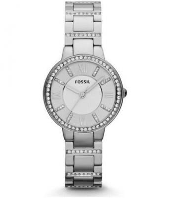 Fossil Montre Femme ES3282 Multicolore, Argent, Blanc