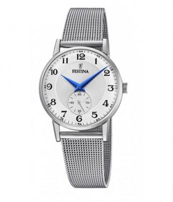 Montre Festina F20572/1 Argent&eacute;, Bracelet En Acier, Femme
