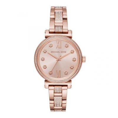 Michael kors mid sofie mk3882 orologi da polso donna al quarzo