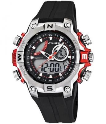 Montre Calypso Silicone Anadigit K5586-1 - Homme