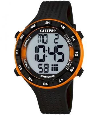 Montres Homme - Watches K5663/3 Montre Digitale Alarme Bracelet Plastique Noir