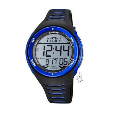 Montre Homme CALYPSO K5807-4 - Bracelet R&eacute;sine Noir
