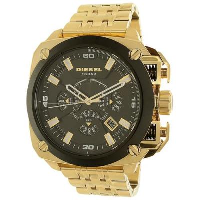 Montre Homme Diesel BAMF DZ7378 Acier dor&eacute; cadran noir
